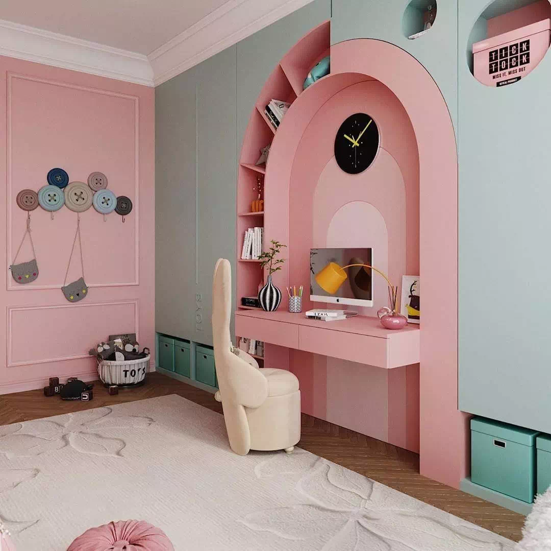Детская комната: яркий и веселый дизайн