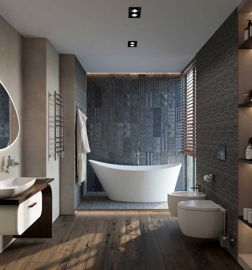 Идеи дизайна ванных комнат с использованием современной сантехники