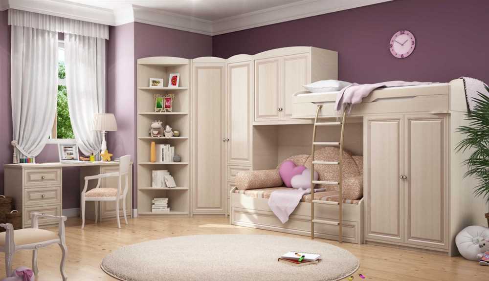 Мебель для детской комнаты: выбор решений для разных возрастных групп