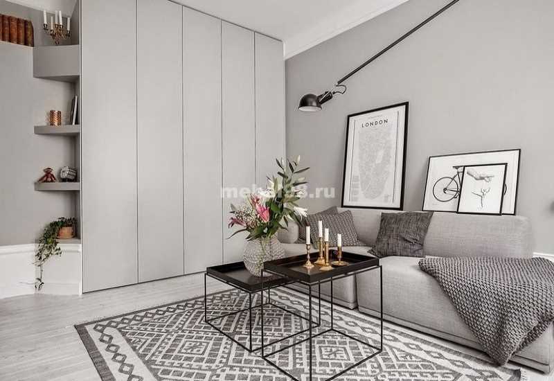 Мебель для гостиной: выбор в стиле минимализма