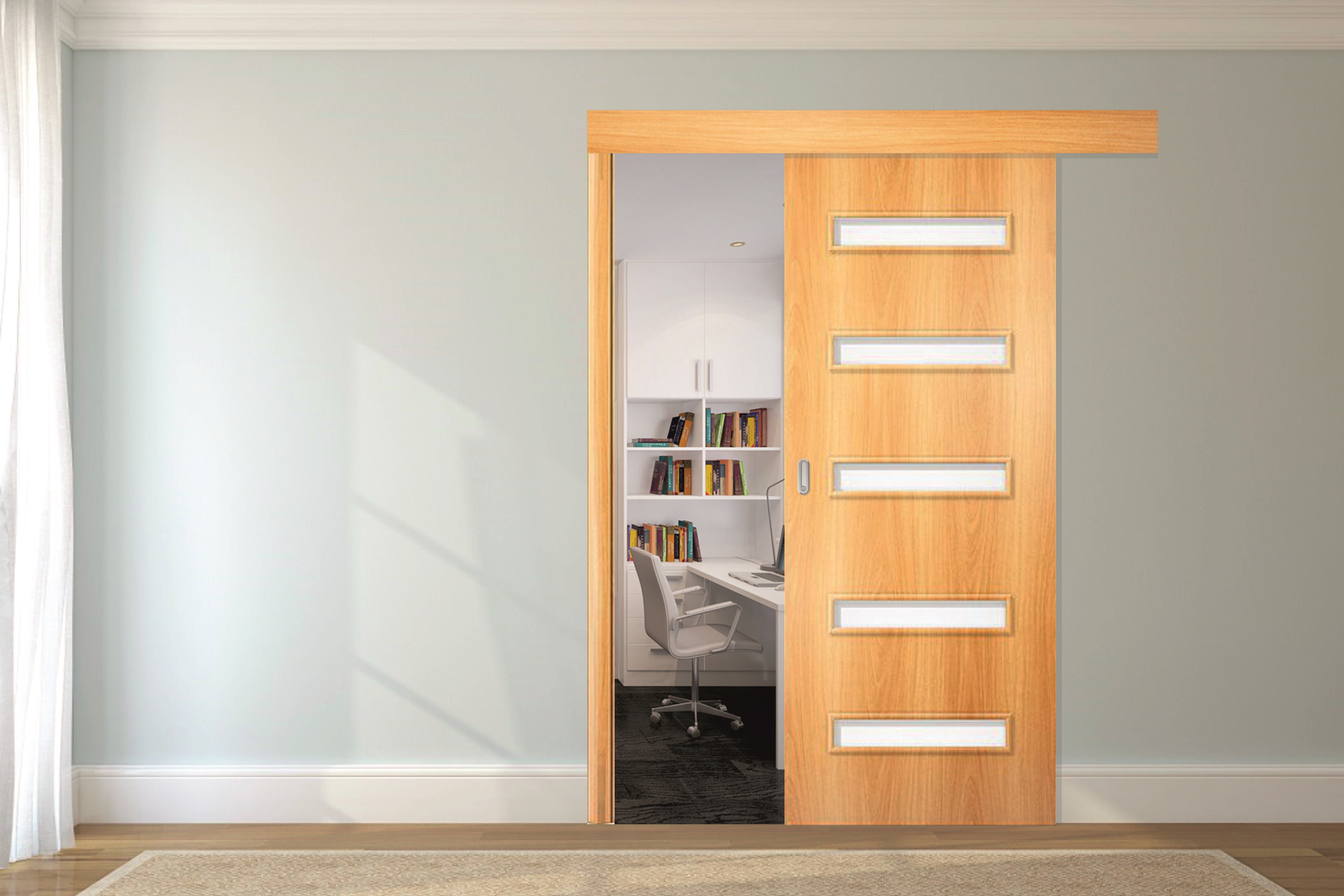 Двери в маленькие комнаты - как справиться с маленьким пространством