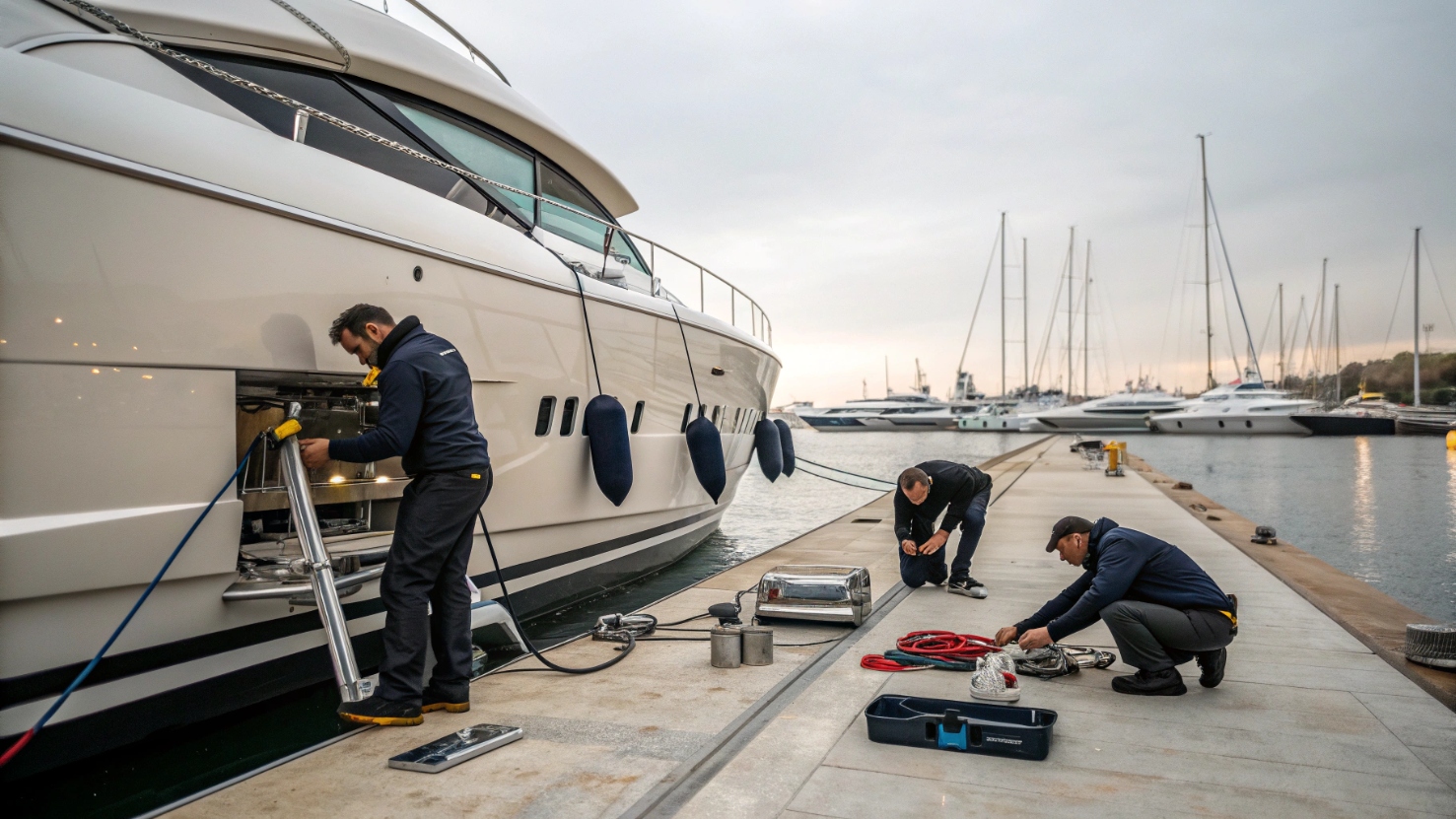Техническое обслуживание и текущий ремонт судов