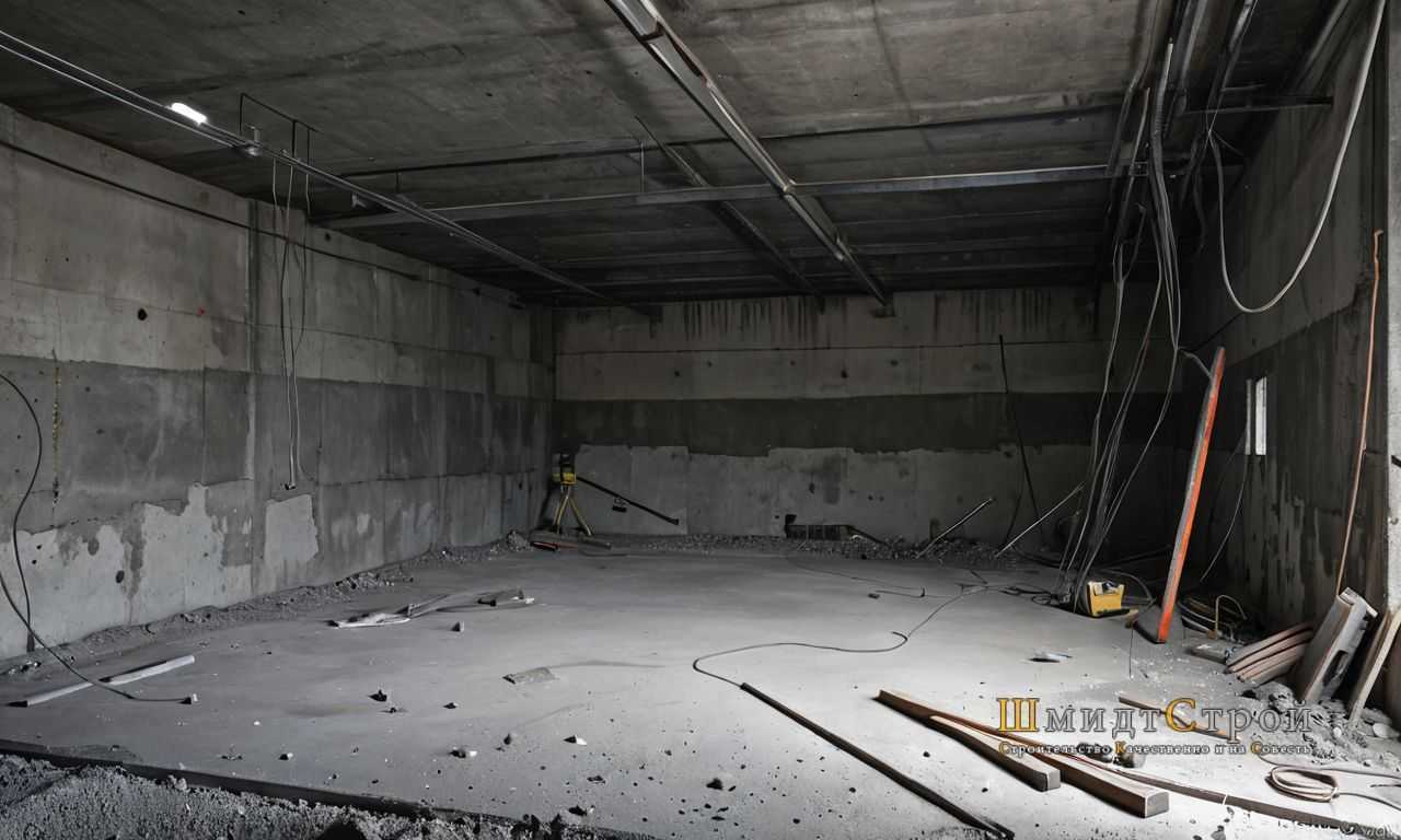 Монтаж по полу