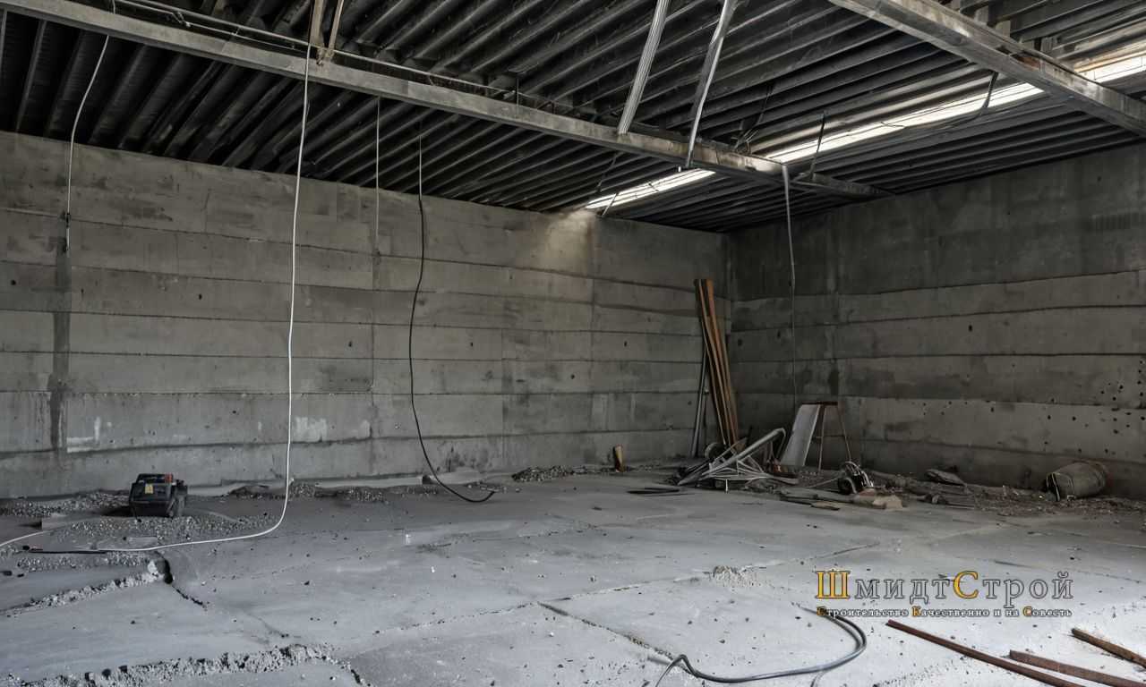 Определение зон повышенной передачи вибрации на перекрытия и стены