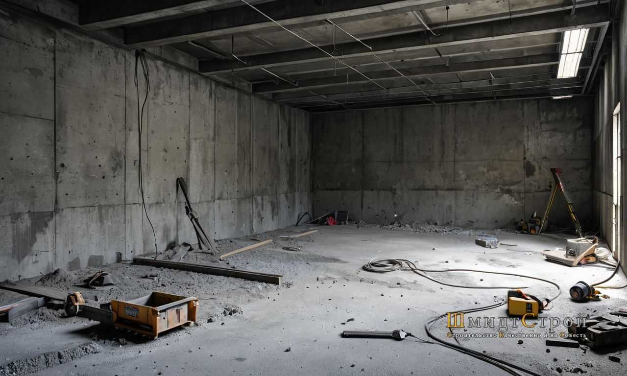 Процесс моделирования внутренней планировки и распределения пространства