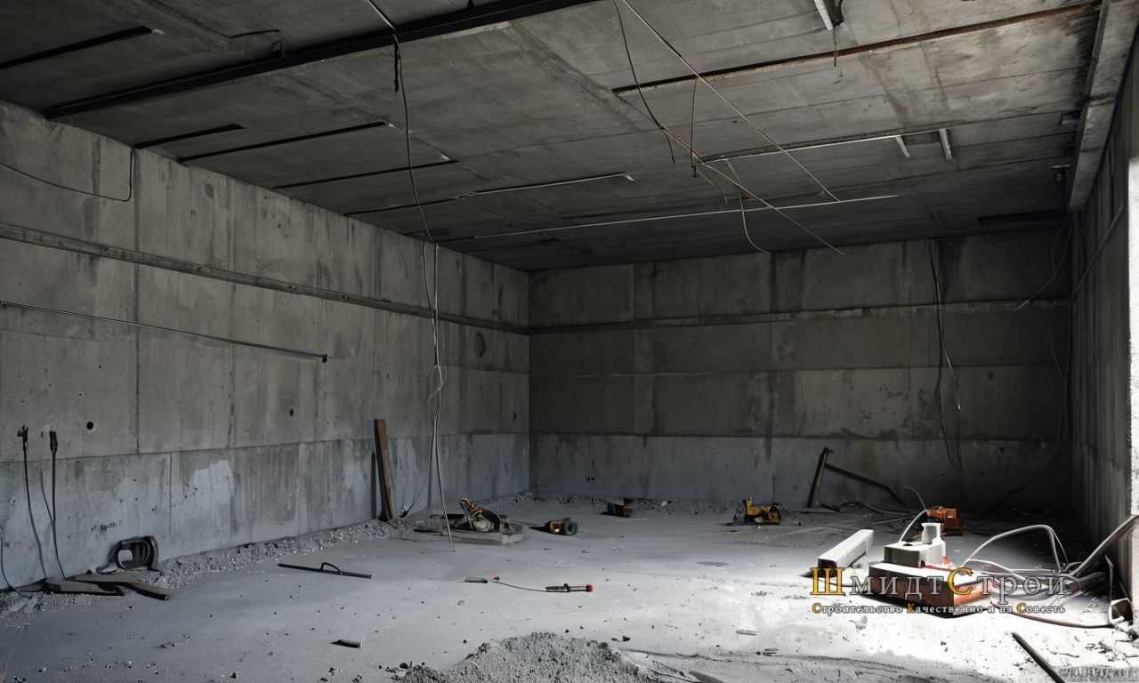 Настройка направления света для акцентирования стен и ниш