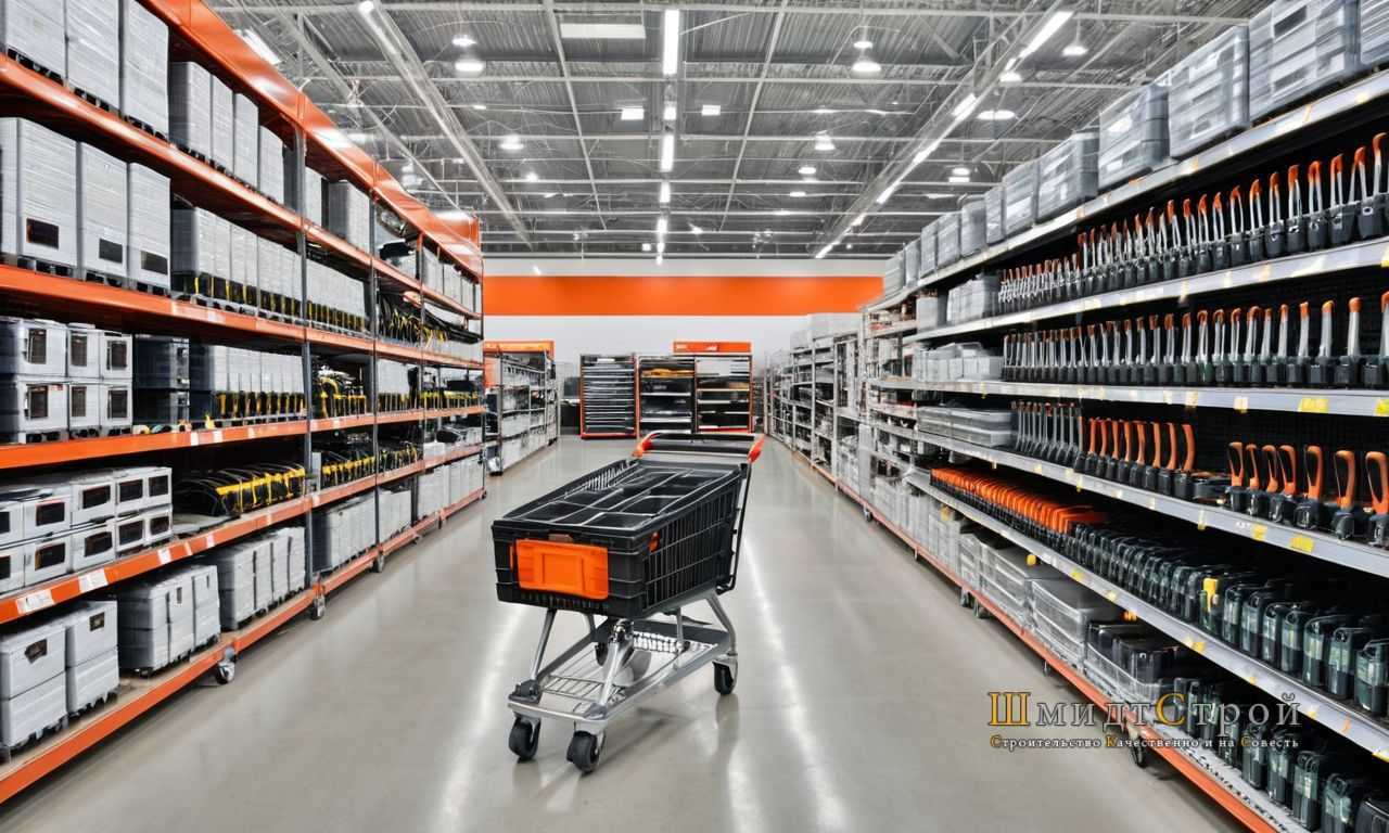 Организация инструментальной комнаты на стройке