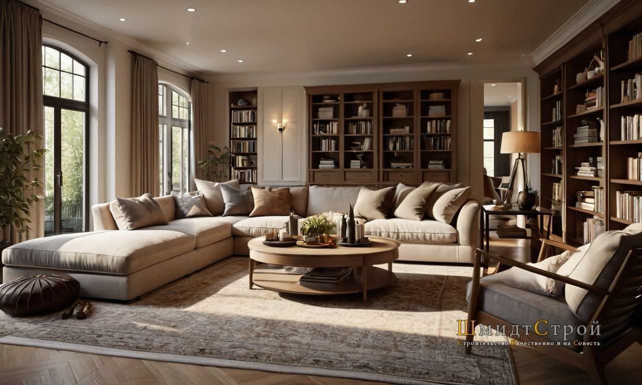 Мебель для гостиной из шпона - элегантность и тепло