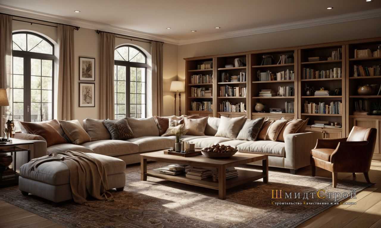 Расположение основных предметов