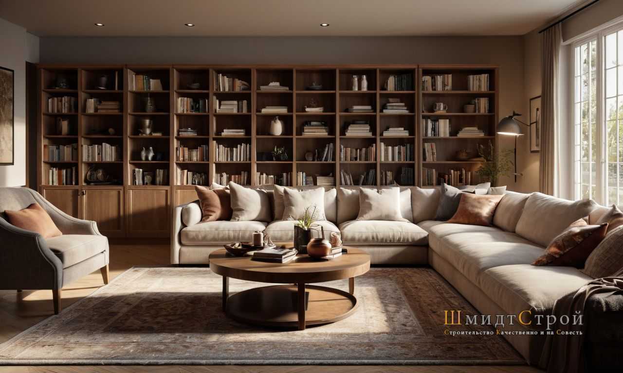 Гостиная в стиле хай-тек - мебель будущего