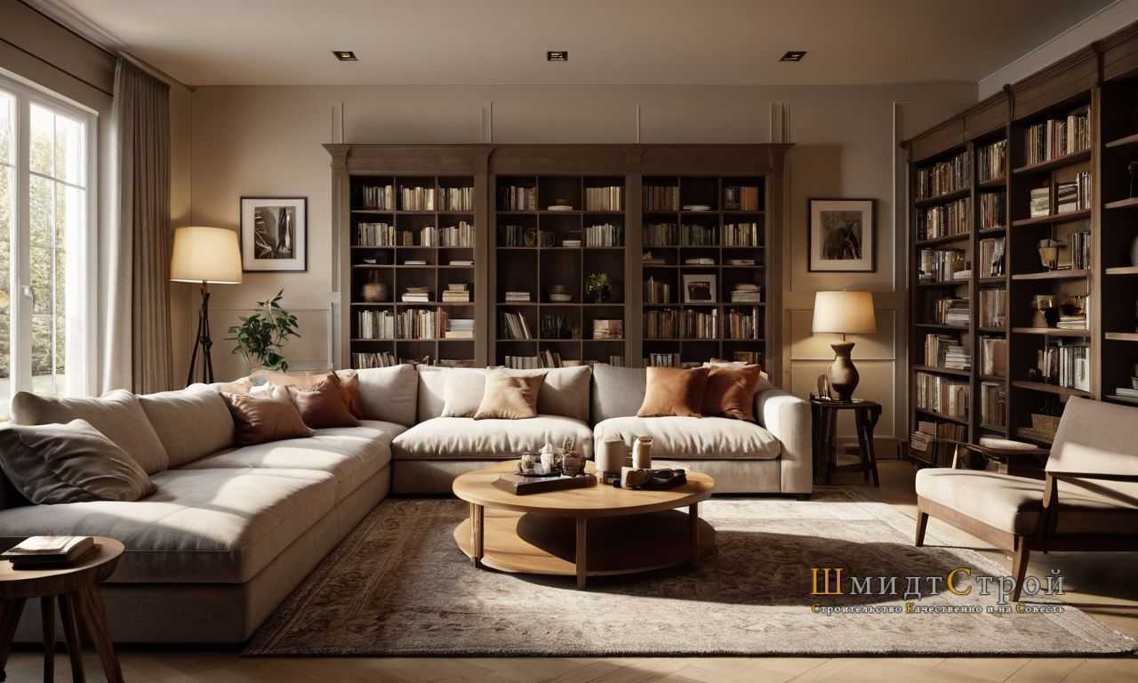 Гостиная в стиле лофт - мебель и акценты