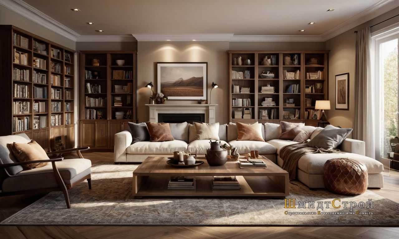 Сочетание зеркала с внутренним и внешним освещением