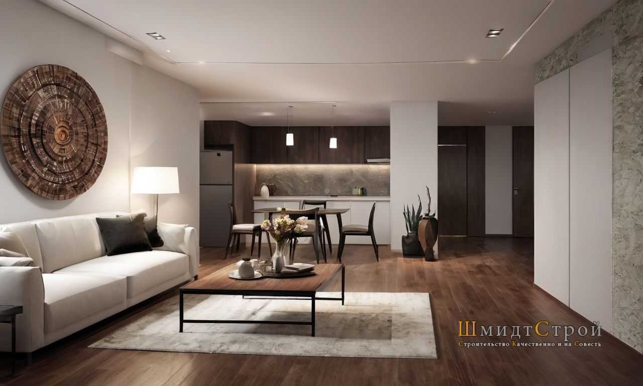 Размещение мебели без перегрузки пространства с двойным светом