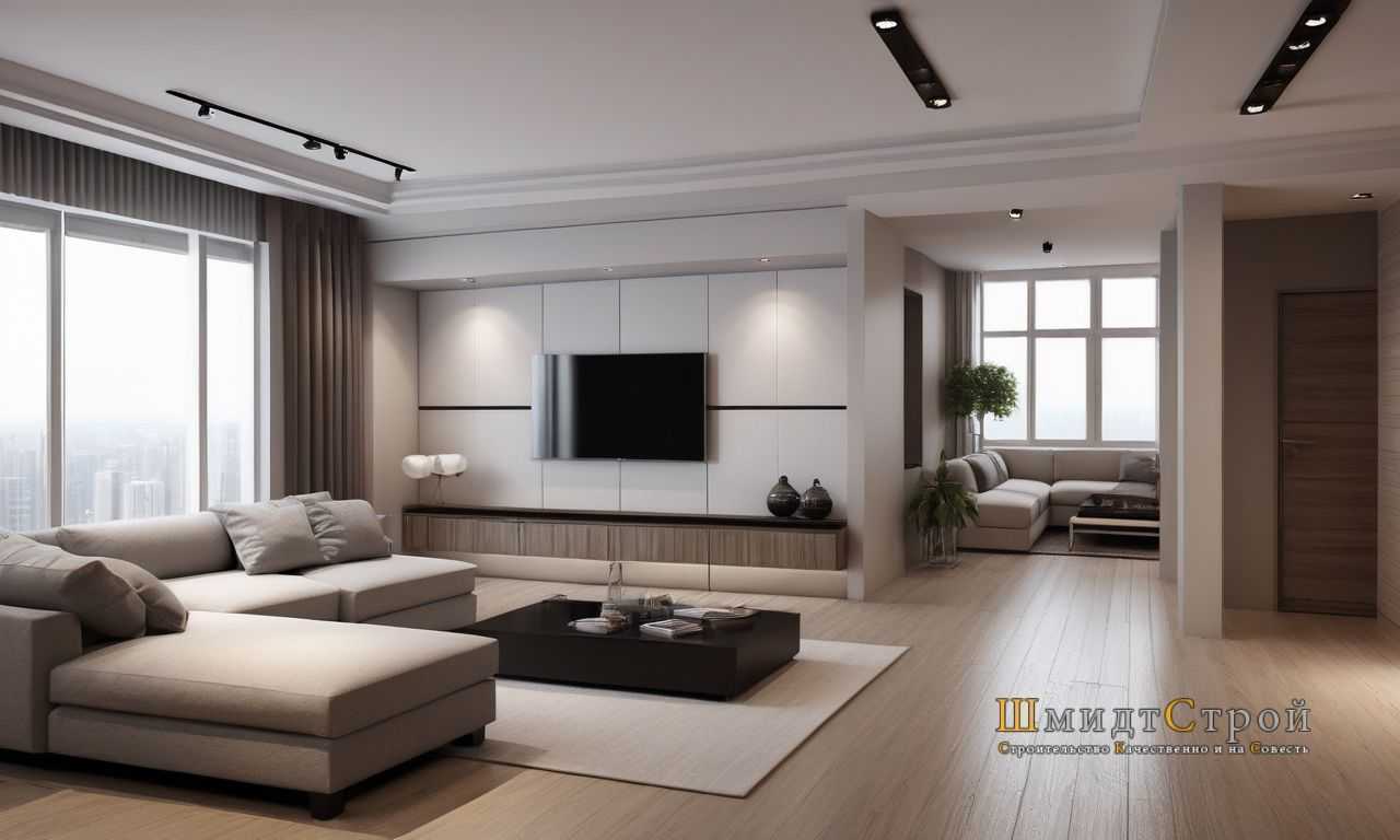 Применение закруглённых карнизов и профилей в отделке