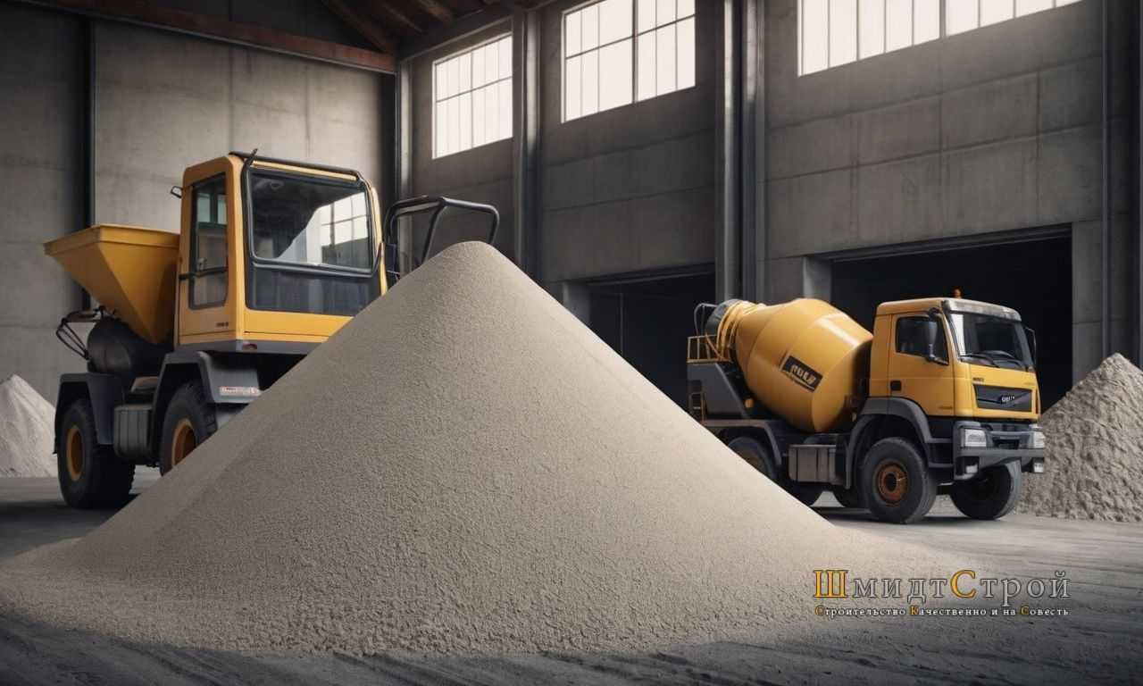 Состав бетона М400: компоненты и их роль