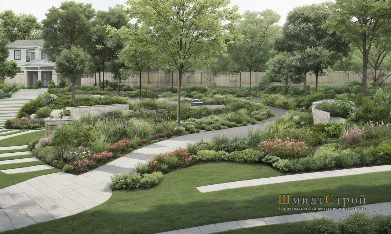 Правила посадки средних растений