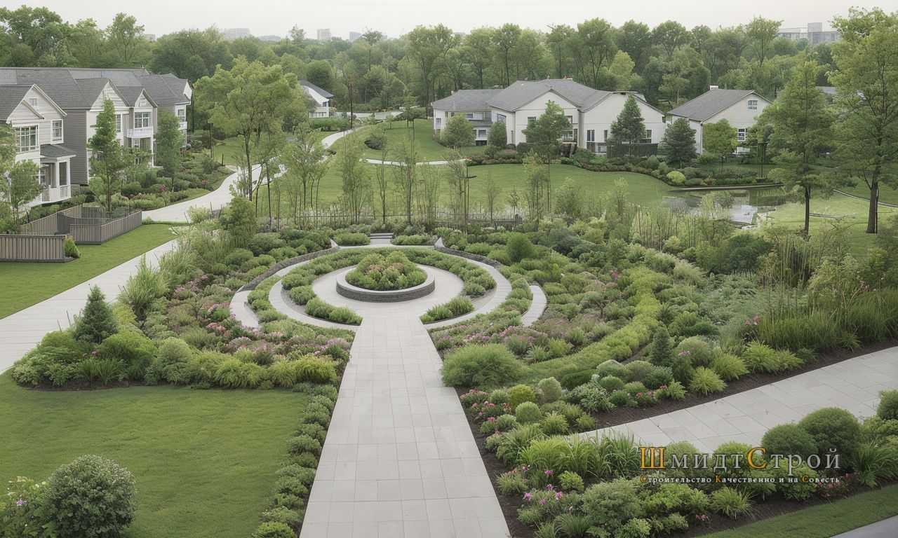 Цветники и миксбордеры в стиле прованс