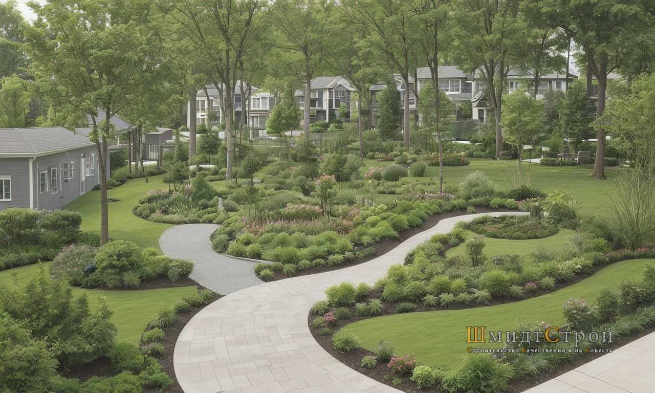 3. Использование природных границ и элементов декора