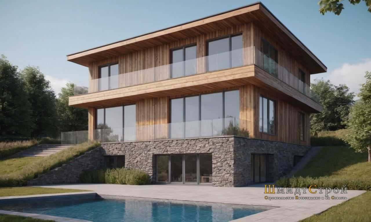 Использование полимерных фасадных панелей с декоративным покрытием