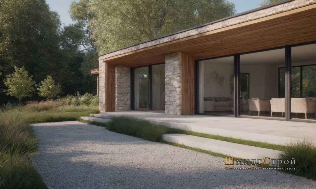 Как выполнить комбинированную отделку фасада