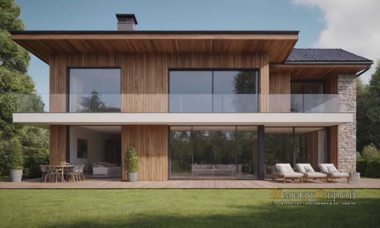 Использование современных материалов при проектировании фасада