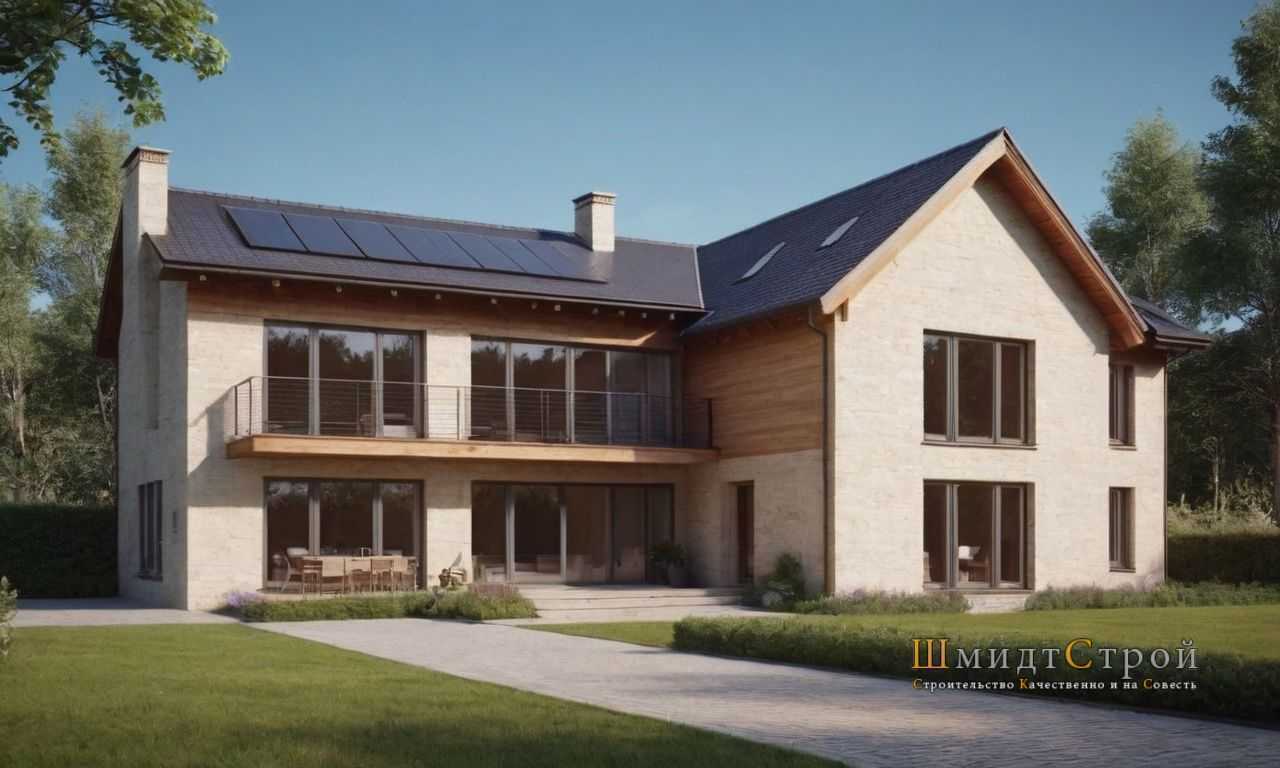 Как подобрать цвет фасада, чтобы он гармонировал с крышей