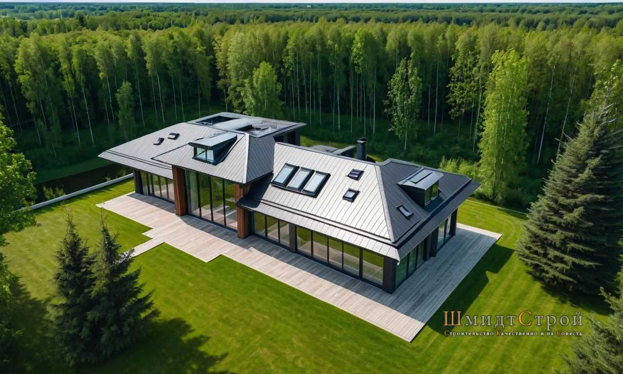 Монтаж молниезащиты на зданиях с металлической и керамической крышей