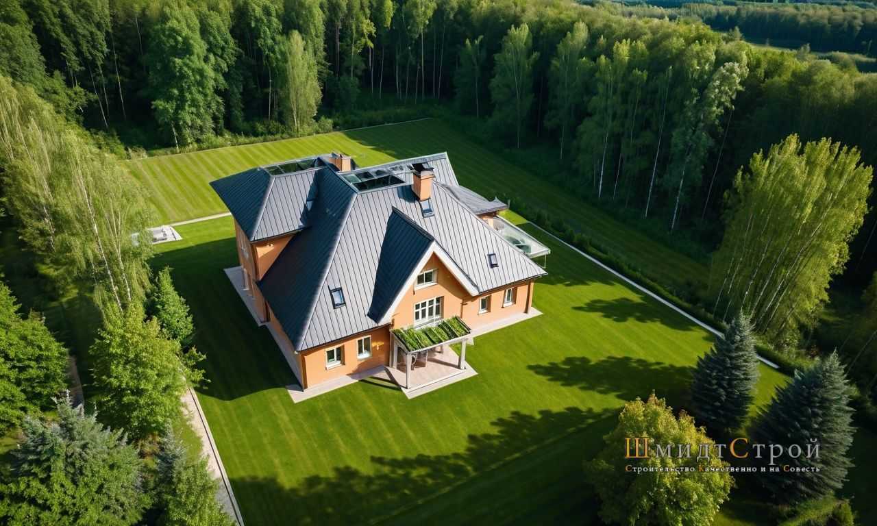 2. Установка каркаса крыши