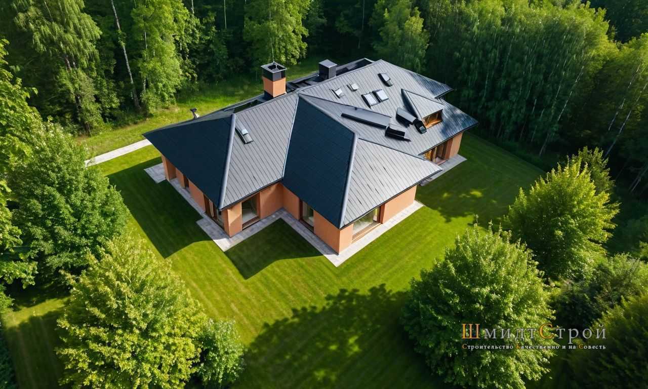1. Крыша с крутым наклоном