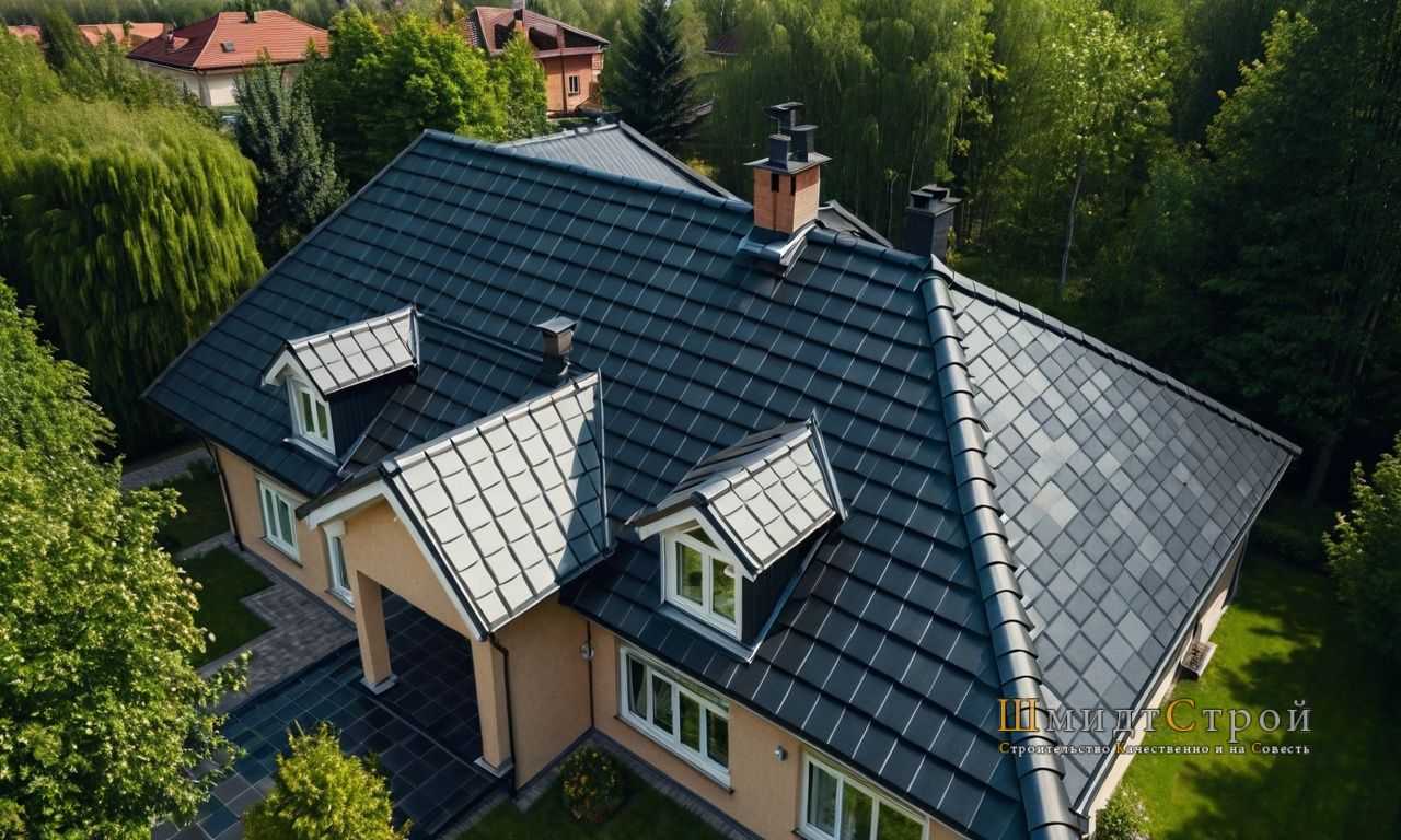 Как провести диагностику повреждений на крыше с несколькими скатами