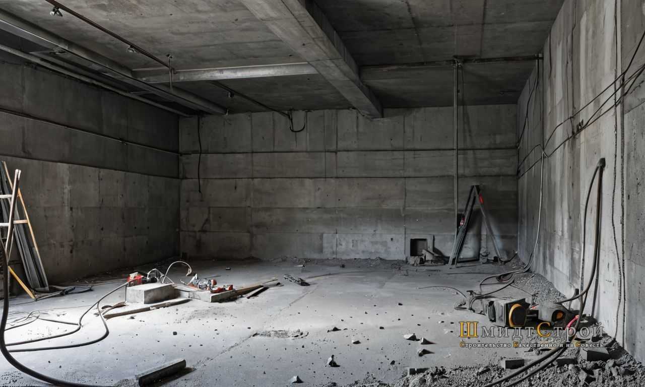 Неправильный выбор места для укладки проводки