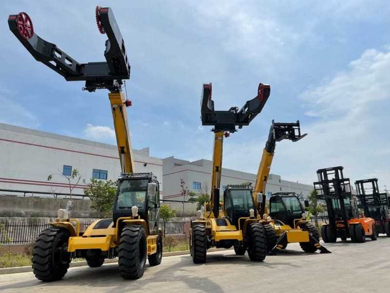 Погрузчики-телескопы: универсальность и эффективность в строительстве