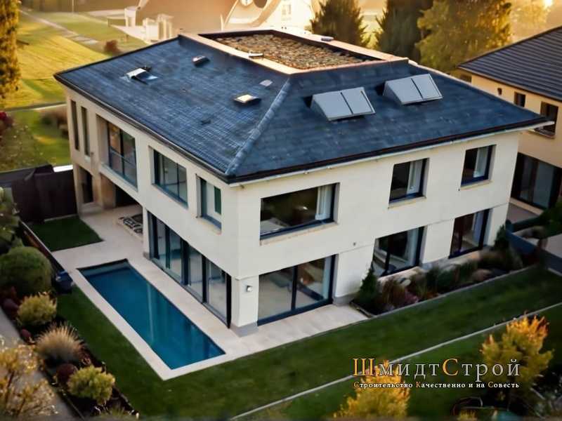 Этапы строительства дома с верандой и террасой от проекта до финальной отделки