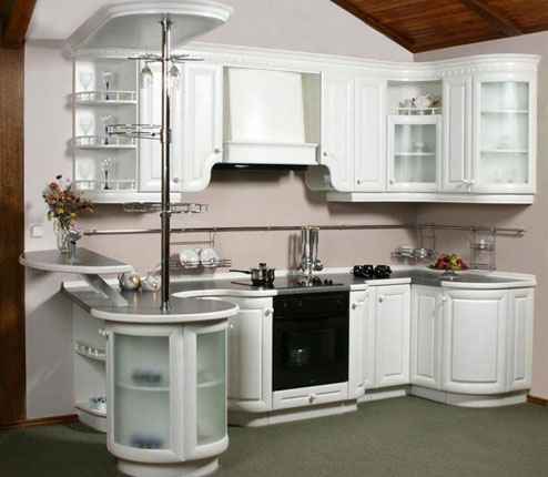 Кухонные гарнитуры для больших и маленьких кухонь в магазине Гудмебель