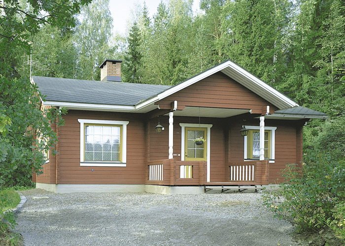 Финские деревянные дома из бруса