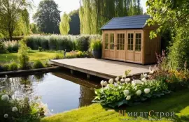 Обустройство сада с использованием садовых элементов из переработанных материалов