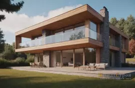 Комбинированное утепление фасада для частного дома