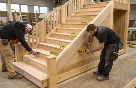 Изготовление лестниц на заказ: надёжные решения для дома и бизнеса