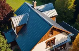 Крыша для каркасного дома: особенности и материалы