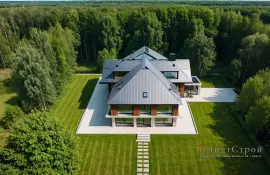 Заземление на крышах с мансардой и антенной