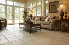 Керамическая плитка и керамогранит в стиле хай-тек: глянец и технологии