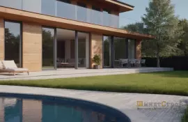 Мокрый фасад в скандинавском стиле