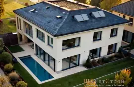 Этапы строительства дома с верандой и террасой