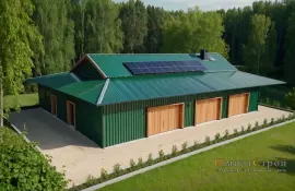 Восстановление крыши с металлическими элементами