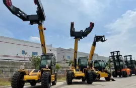 Погрузчики-телескопы: универсальность и эффективность в строительстве