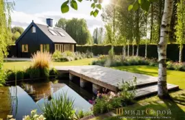 Как создать уютный уголок с камином и мебелью в саду