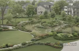 Создание первого эскиза сада