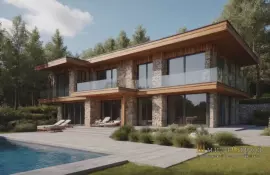 Комбинированный ремонт фасада