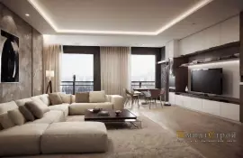 Минимализм в больших домах