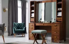 Мебель для прихожей с встроенной скамейкой